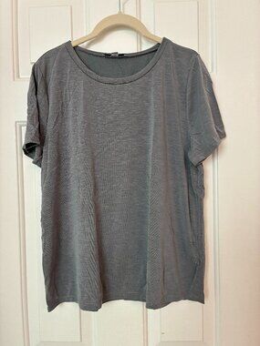 Green Envelope Gray Top